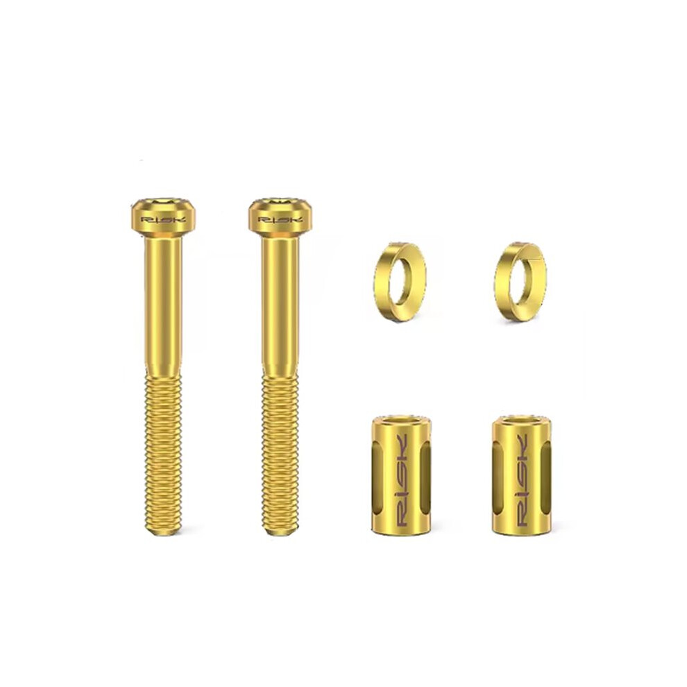 Risk M5x40mm Bicycle Computer Mount Fixing Bolts Road Mtb Bike Stem Speedometer Holder Fixed Screws B 6033075682240