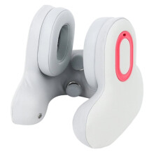 3in1 Neck Pillow for Travel with  Noise-Canceling Headset, Heated Neck Massager, Memory Foam Airplane Pillow