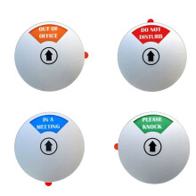 Privacy Sign for Offices Door, Do Not Disturb, Out of Offices, Please Knock, in A Meeting, Conference Sign for Offices