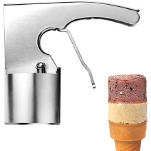 Ice Cream Scoop Volume Scoop Cylindrical Ice Cream Scoop with Trigger Release Ice Cream Accessories