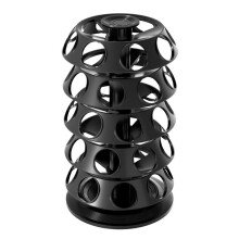 Kaffeekapselhalter für KCUP, Drehbarer Organizer für 40 Kapseln mit 360-Drehteller, für Küchenarbeitsplatte und Büro