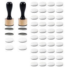 1 Set -Bläckblandningsverktyg med 44 Reservskumdynor för Scrapbooking, Målning, Teckning och Konstnärsmaterial