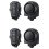 Wireless Bike with Remote Control - Sensor Anti-Theft Security System for Bicycle Motorcycle, USB Recharg 2pc 1