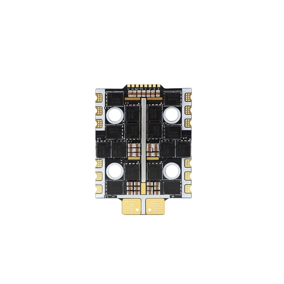 Hglrc 60A 4In1 Esc 3-8S 32-Bit Supported Dshot300 / Dshot600 Oneshot Pwm For Fpv Racing Drone Rc Am32 4711074727132