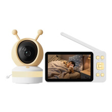 2.4G WiFi Baby Monitor Camera Feeding Reminder Temperature Cry Sound Detection Audio Video Babysitter Camera 2MP