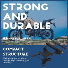 Motorcycle Handle Bar Phone Holder Support Handlebar Extension Navigation Bracket for VOGE Valico DS625X DSX625