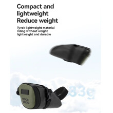 ROCKBROS Bike Saddle Bag Waterproof MTB Road Bike Bag Portable 0.2LMini Tail Bag