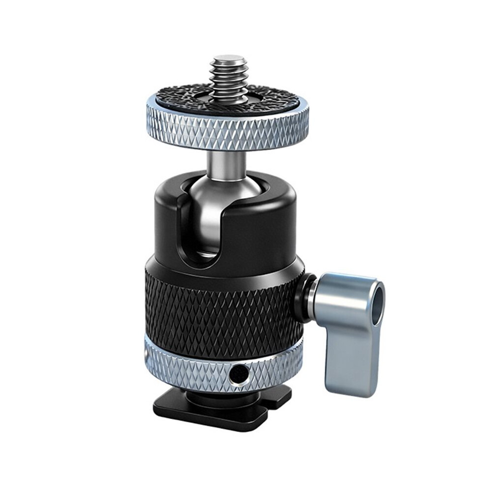 360 Rotating Metal Cold Shoe Mount Swivel Adapter For Dslr Camera Phone Monitor Microphone Tripod Accessory 4711382984029