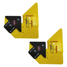 2x Trim Carpentry Aid,Trim45 Tool,45 Degree Miter Angle and Adjustable Spacing Guide,Measuring and Miter Marking