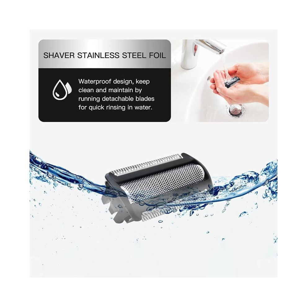 Replacement Foil Blade for MANSCAPED the Lawn Mower Electric 5.0 Ultra Hair Trimmer,Clipper Blades Hair Foil Shaver