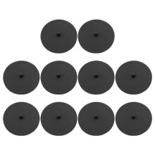10 Stück Rückspülbehälter Blindeinsatz Port Filterschale Reiniger Blind Espresso Kaffeemaschine Griff Reinigung Blind 50 mm