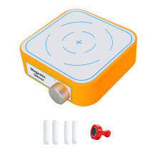 3000RPM Magnetic Stirrer, Max 3L Lab Magnetic Mixer with 4 Stir Bars for Lab Homebrew Liquid Mixing, No Heating B
