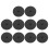 10PCS Backflush Tray Blind Insert Port Filter Tray Cleaner Blind Espresso Coffee Machine Handle Cleaning Blind 57MM 1