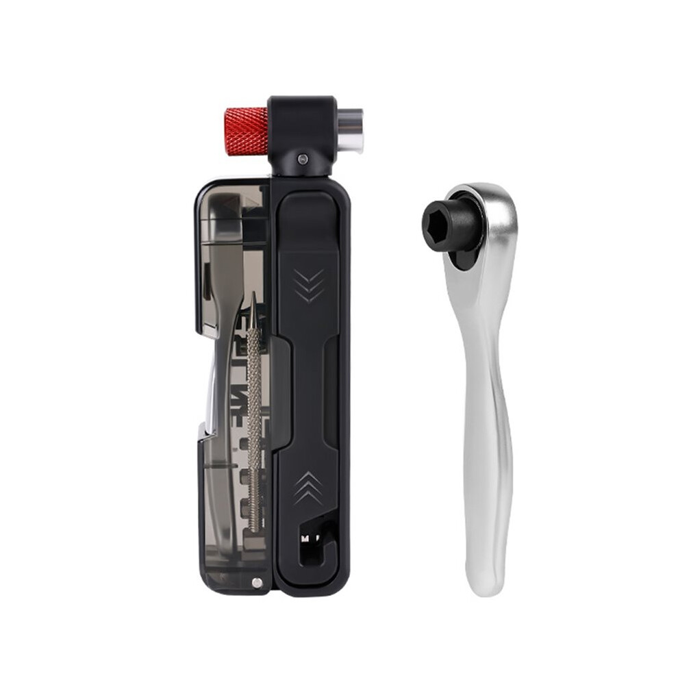 Multifunctional Ratchet Wrench Tool Set Portable Road Bicycle Tool Ultralight Nylon Bicycle Tire Lever Bike Tools 6033600600596