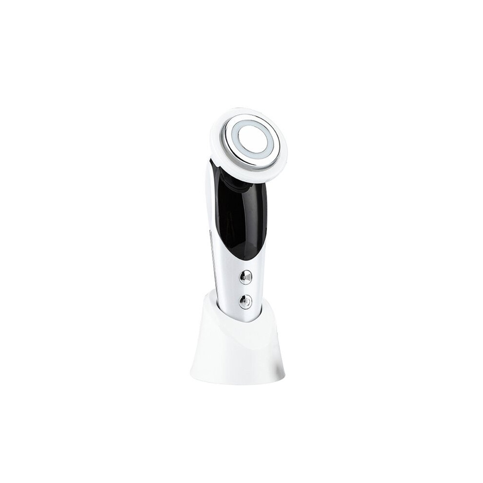 White Facial Massager For Anti-Aging & Skin Rejuvenation With Dual Led Therapy