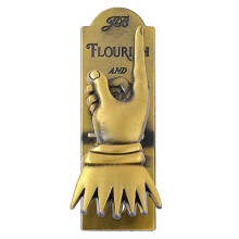 Crown Hand Metal Bookmark Antique Book  Unique Reading Accessory Gift for Book Lovers Stationery Decoration A