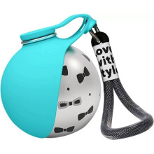 2-in-1 Portable Dog Water Bottle for Small Dogs - Leak-Proof & Compact Dog Water Bottle -Stainless Steel Bottle