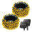 2 Pack Solar String Lights Outdoor Waterproof,200 LED Solar Powered String Lights with 8 Modes, Auto /Off(Warm White) 1