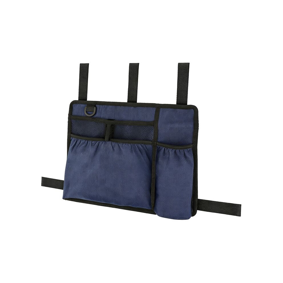Walker Bag Basket with Cup Holder for Folding Walker Accessories for Seniors Elderly, Handicap, Foldable