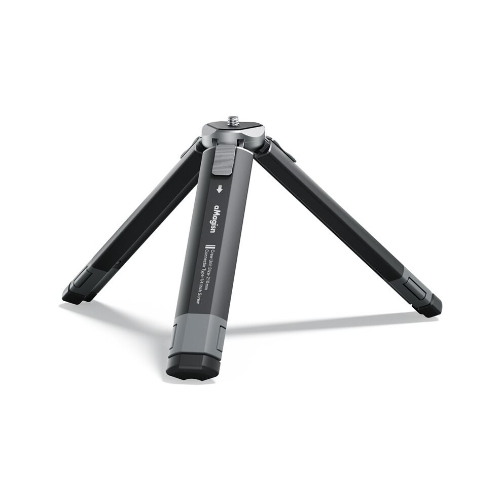 Amagisn Metal Extendable Tripod For Action Camera With 1/4 Screw For Phone/Dslr Mirrorless Cameras 4713455479487