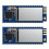 2pcs UWB650 Uart Interface High-Precision Ranging Indoor Positioning UWB Module AES128 Encryption Anchor Tag Solution 1