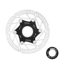 IIIPRO Disco de Freio Flutuante para Bicicleta, 140 mm, com Trava Central, Alta Resistência, Design Abstrato e Resistente Ao Calor.