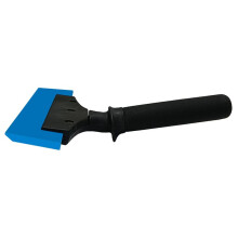 Car Window Film Scraper with Spare Soft Rubber Blade Rubber Wiper Windscreen Cleaning Tool