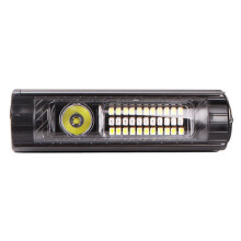 1 Set Fahrradlicht, USB-Wiederaufladbar, Wasserdichte Fahrradfrontlampe mit Digitalanzeige, Fahrradtaschenlampe