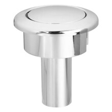 Chromen Toiletspoelknop voor Siamp Storm 33A Stortbakken - ABS-Constructie, Diameter 48 mm/58 mm, Geschikt voor Gaten van 38-44 mm