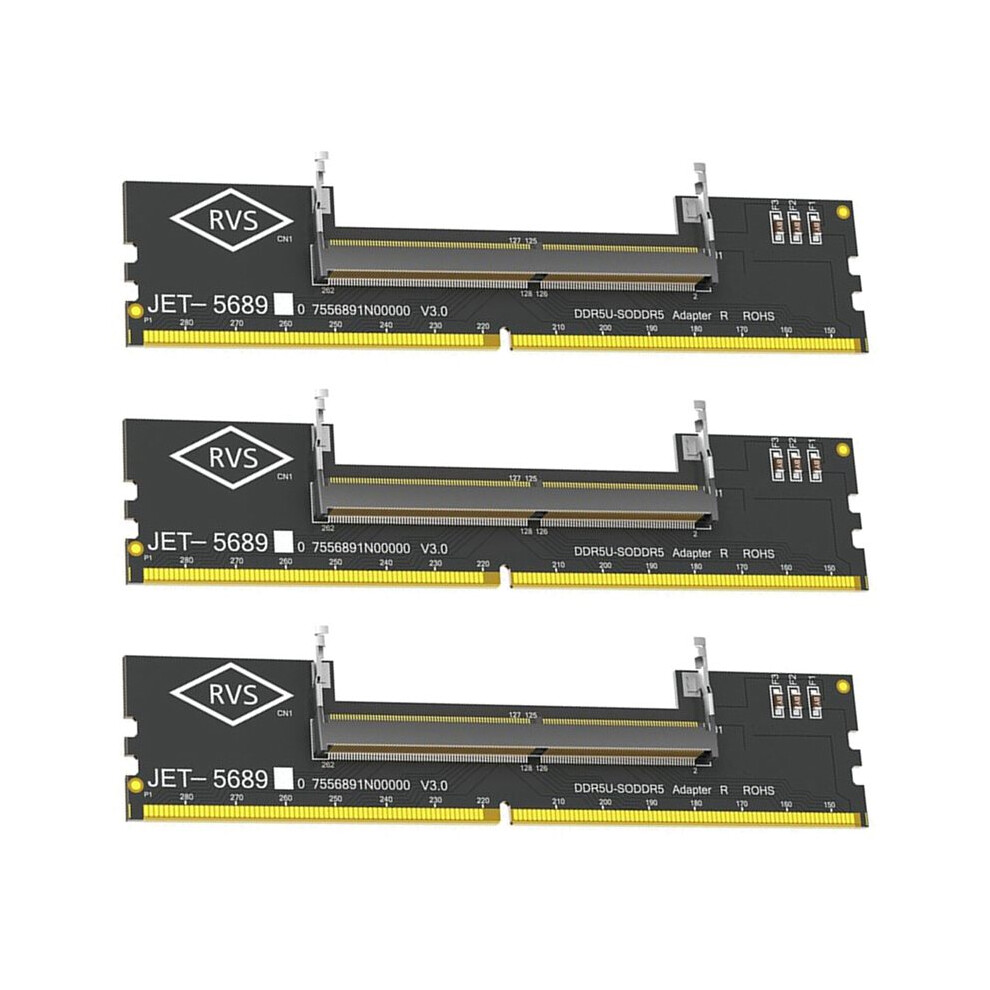 3Pcs Ddr5 Laptop To Desktop Memory Adapter Card Notebook To Pc Computer Memory Extension Adapter For Desktop Pc 6031128521812