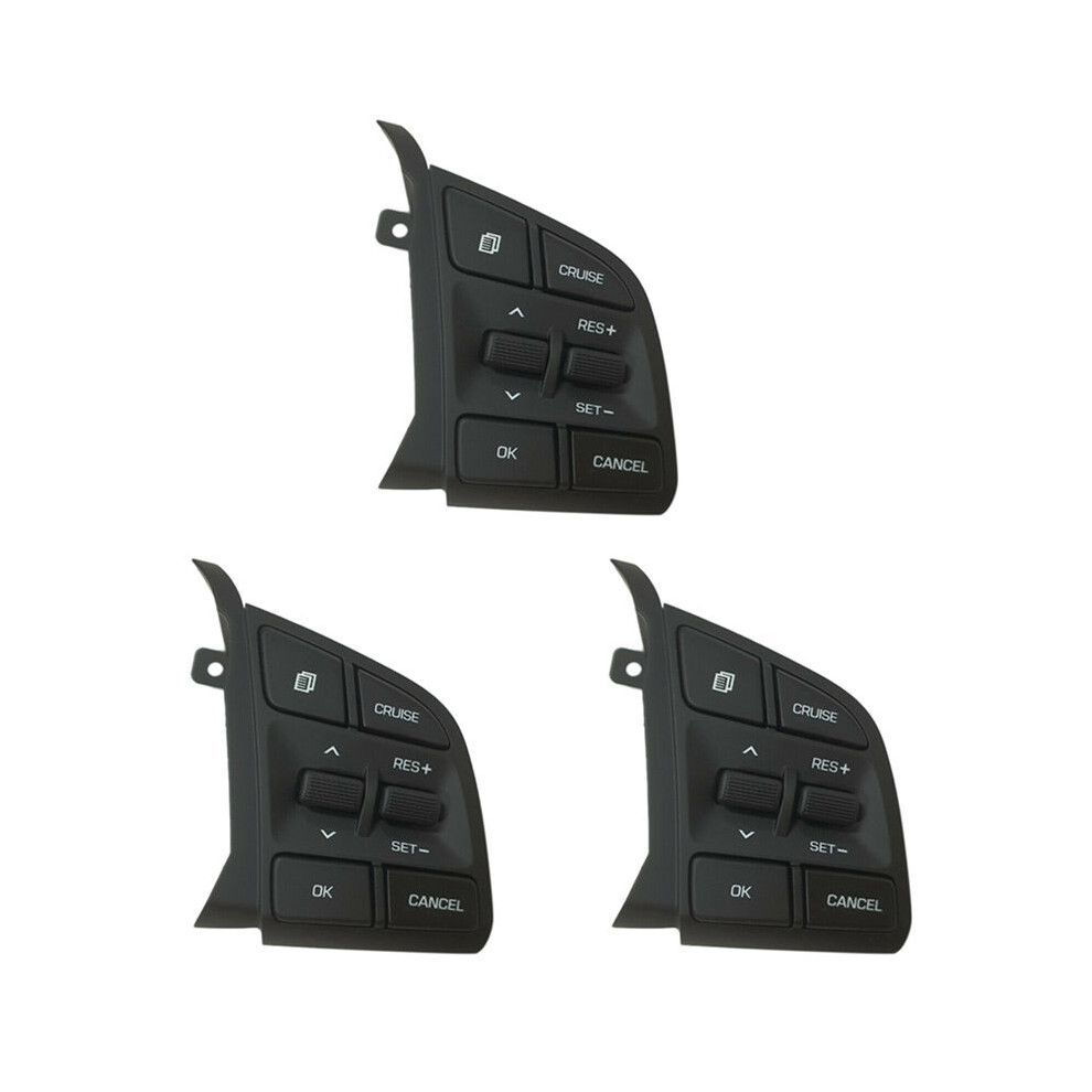 3X Car Steering Wheel Cruise Control Speed Control Rh For Tucson 2016-2018 96720-D32004x 4712412603293