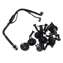 50Pcs Lined with Fasteners Rivet Snaps for with Engine Crankcase Breather Pipes EW10J4 for 307