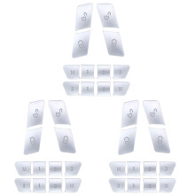 36Pcs Car Door Memory Lock Buttons Covers Stickers for CLA/GLA/GLK/GLE/CLS/GL/ML/A/B/E