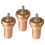 3X Replacement VMC Thermostat Valve Core Opening Temperature 71 Degree C 1