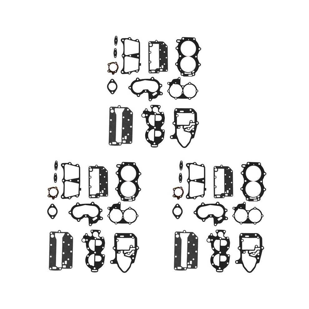 3X Gasket Kit Powerhead For Johnson/Evinrude 25/35Hp 2Cyl X-Ref 433941 18-4307 6033546799019