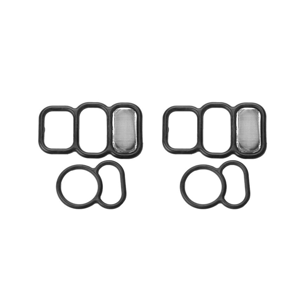 4Pcs Spool Valve Vtec Solenoid Gasket Kit For 4 Cylinder Accord Cl 4711358883004