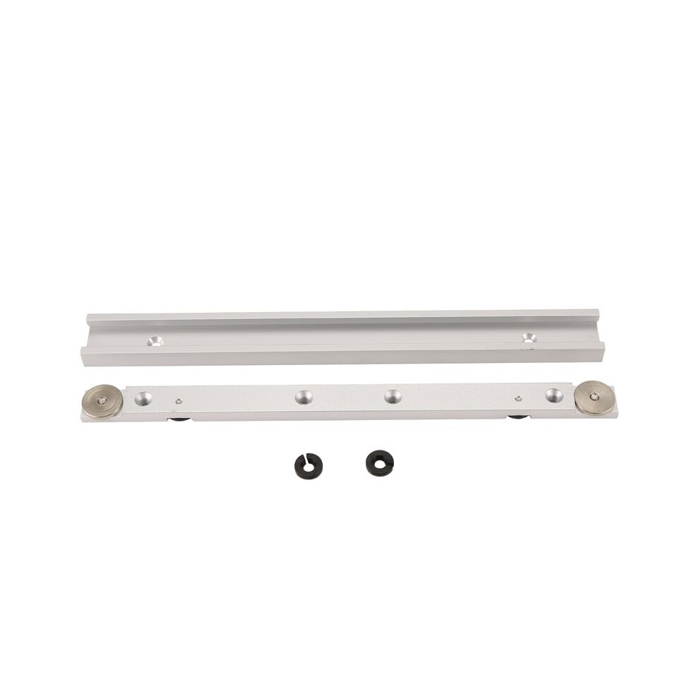 T Track Miter Bar Slider,Aluminium Alloy Miter Bar,Jig And Fixture Bar Slider Table Saw Gauge Rod Wiith Chute 6032698597528