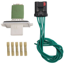 AC Blower Motor Resistor HVAC Heater with Harness 4885635AA for Aspen Sebring Town & Country Caravan Charger Dakota