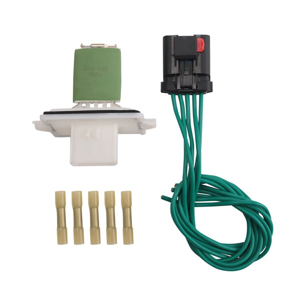 Ac Blower Motor Resistor Hvac Heater With Harness 4885635Aa For Aspen Sebring Town & Country Caravan Charger Dakota 4713344597414