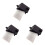 3X Ventilador Do Aquecedor AC Do Resistor Do Motor Do Ventilador para  E39 E53 E83 E46 E36 325 1