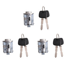 3X Ignition Lock Cylinder with 6 Keys for 2004-2013 Camry Hilux Tacoma 4.0L V6 2.7L L4 69057-0K010 69057-04030