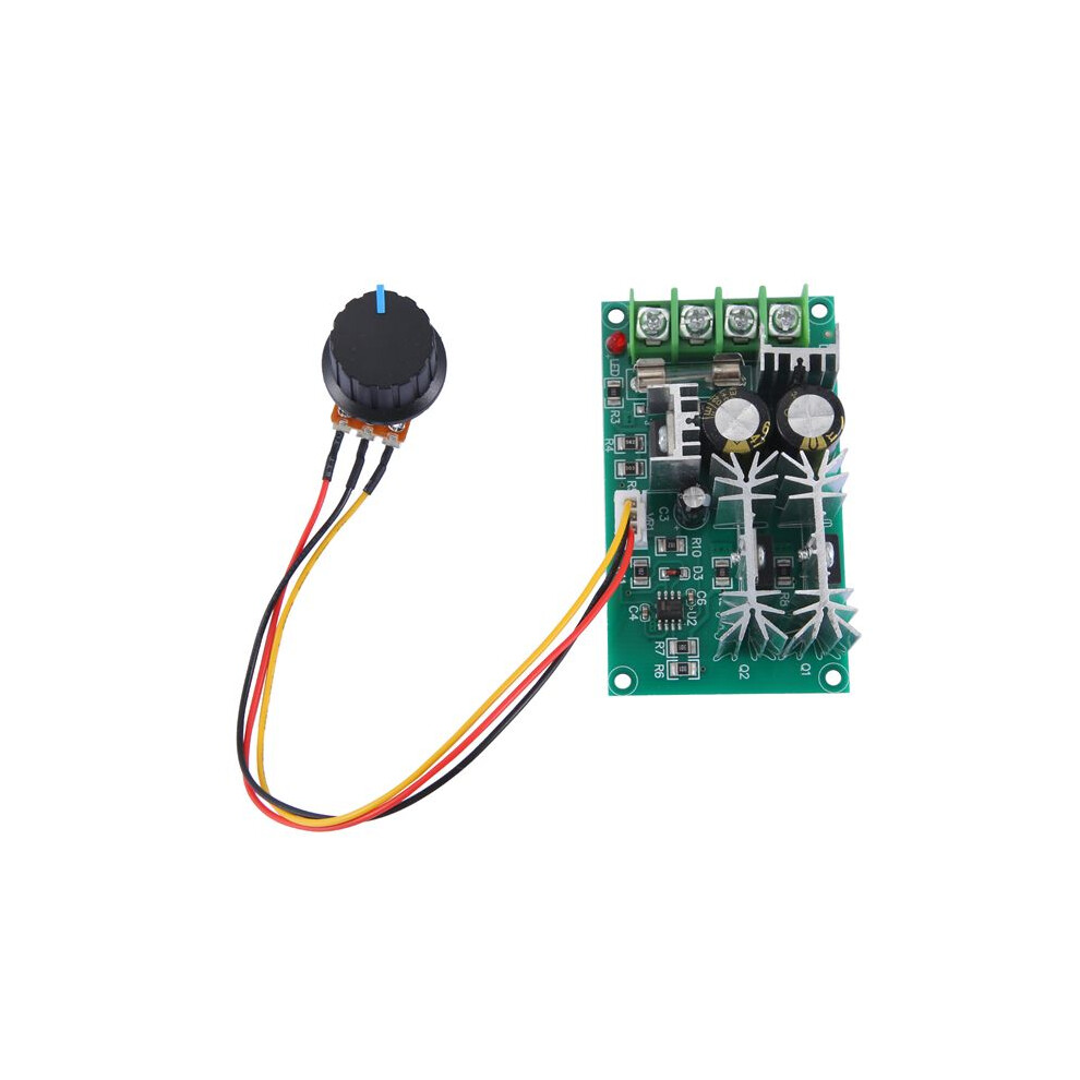 20A Pwm Motor Speed Controller 12V 24V 36V 48V With Potentiometer Knob 6031386972876