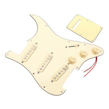 Geladen Voorgemonteerde SSS Alnico 5 Alnico V HOT Pickups Slagplaatset voor Strat-Gitaar