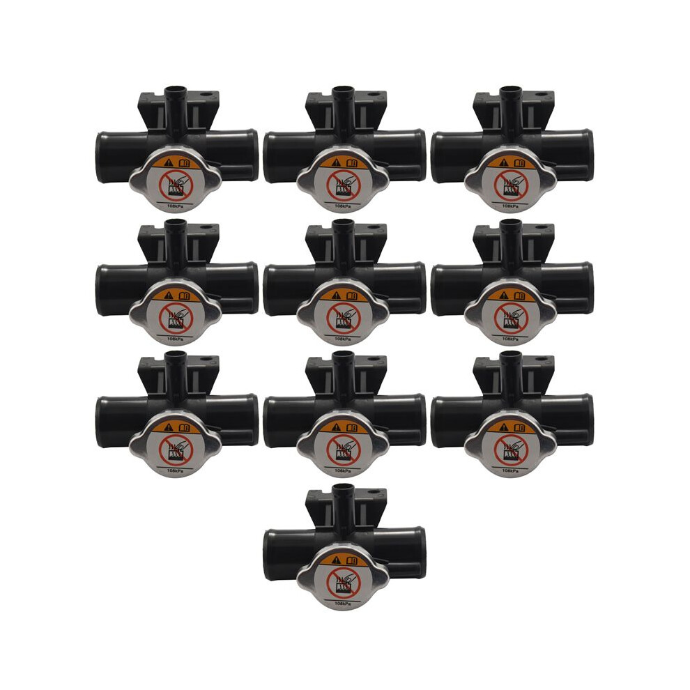 10X Radiator Coolant Filler Filler Neck With Cap For Lancer Outlander Outlander Sport Replace 1350A015 4712733431162