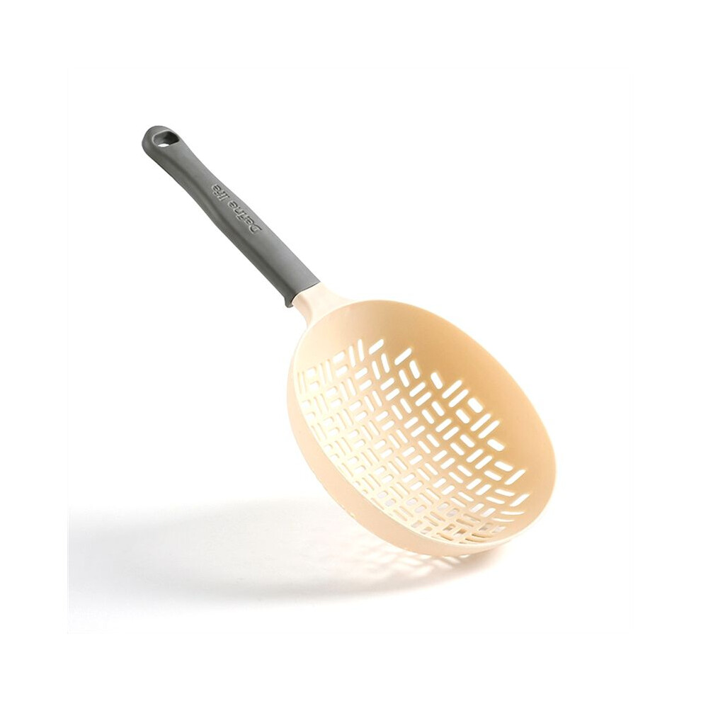 Scoop Colander, Silicone Colander Handle, Strainer Colander, Cooking Silicone Spoon, Pasta Colander Spoon Strainer Grey 4711071899412