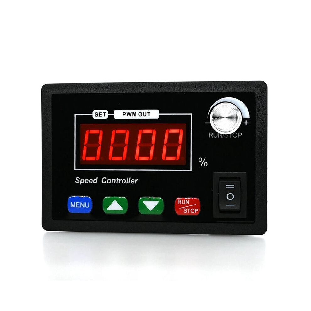 Dc10-55V 40A Motor Speed Controller Digital Display Speed Adjustable Pwm Forward To Reverse Rotation Tachometer 6033075571988
