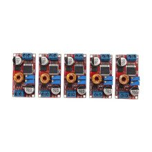 5 Stück 5 A  zu  CC CV Lithium-Batterie-Ladeplatine, LED-Stromrichter, 5-32 V zu 0,8-30 V Lithium-Lademodul XL4015