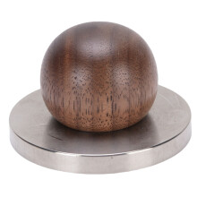 Mini-Kaffee-Tamper 53 mm / 2,1 Zoll Walnussholz 304SS