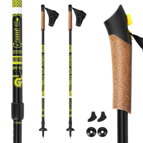 Nordic Walking-staver, justerbare, lette
