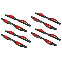 8X Car Door Protectors Bump Stop Door Guard Strip Dent Reflectors Clip Car Rear Front Door Scratches Protection